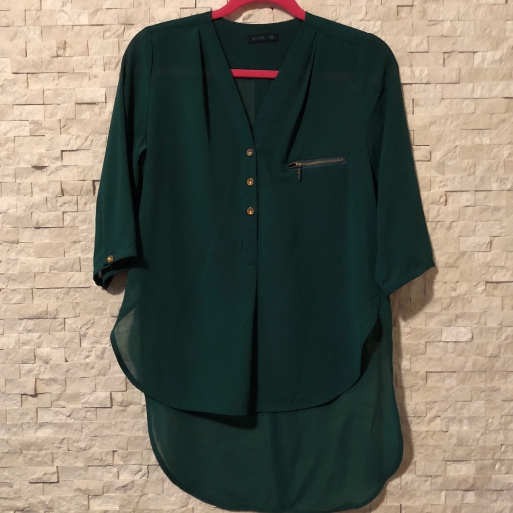 High low blouse